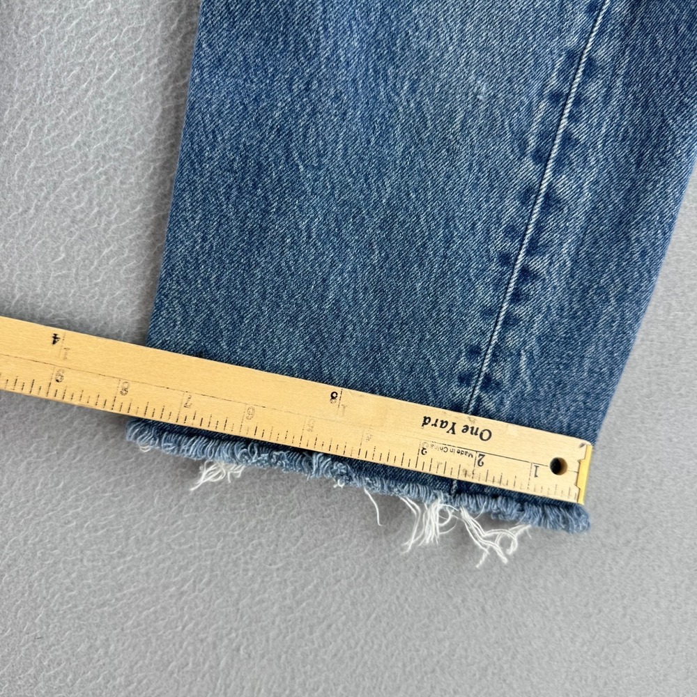 Vintage Levis Jeans Mens 34 (Fits 30x24) 501 XX Cropped Made in USA - Picture 13 of 16